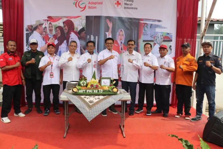 PMI Kota Tangsel Peringati HUT PMI ke 79 Dengan Aksi Adaptasi Iklim