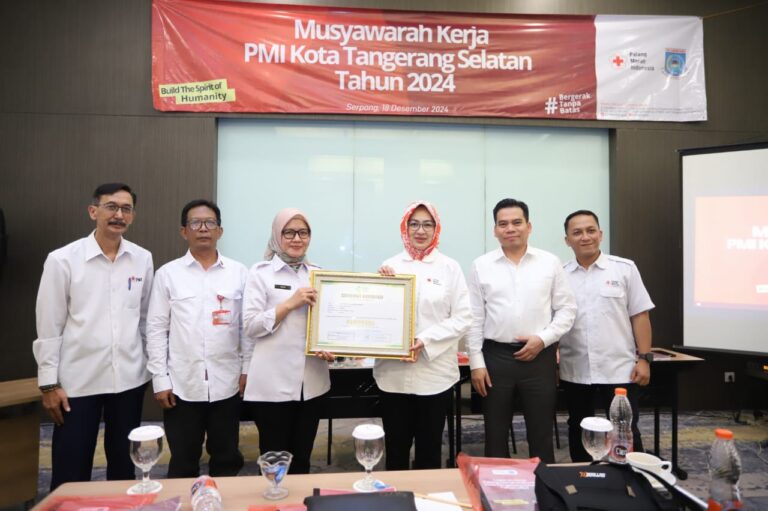 Akreditasi Paripurna PMI Tangerang Selatan dari LAPRIDA