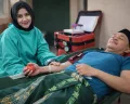 Sinergi Kemanusiaan Ramadhan, PMI dan DKM Jami Daarul Muallimin Pondok Kacang Prima Gelar Donor Darah