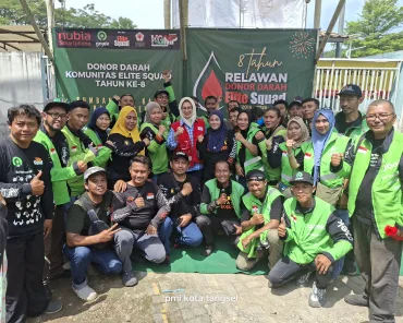 Bakti untuk Negeri, Komunitas Elite Squad Rayakan 8 Tahun dengan Aksi Kemanusiaan di PMI Kota Tangsel