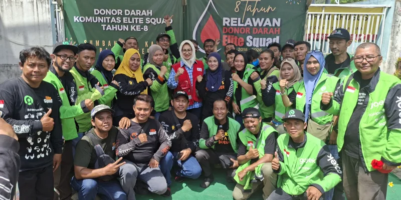 Bakti untuk Negeri, Komunitas Elite Squad Rayakan 8 Tahun dengan Aksi Kemanusiaan di PMI Kota Tangsel