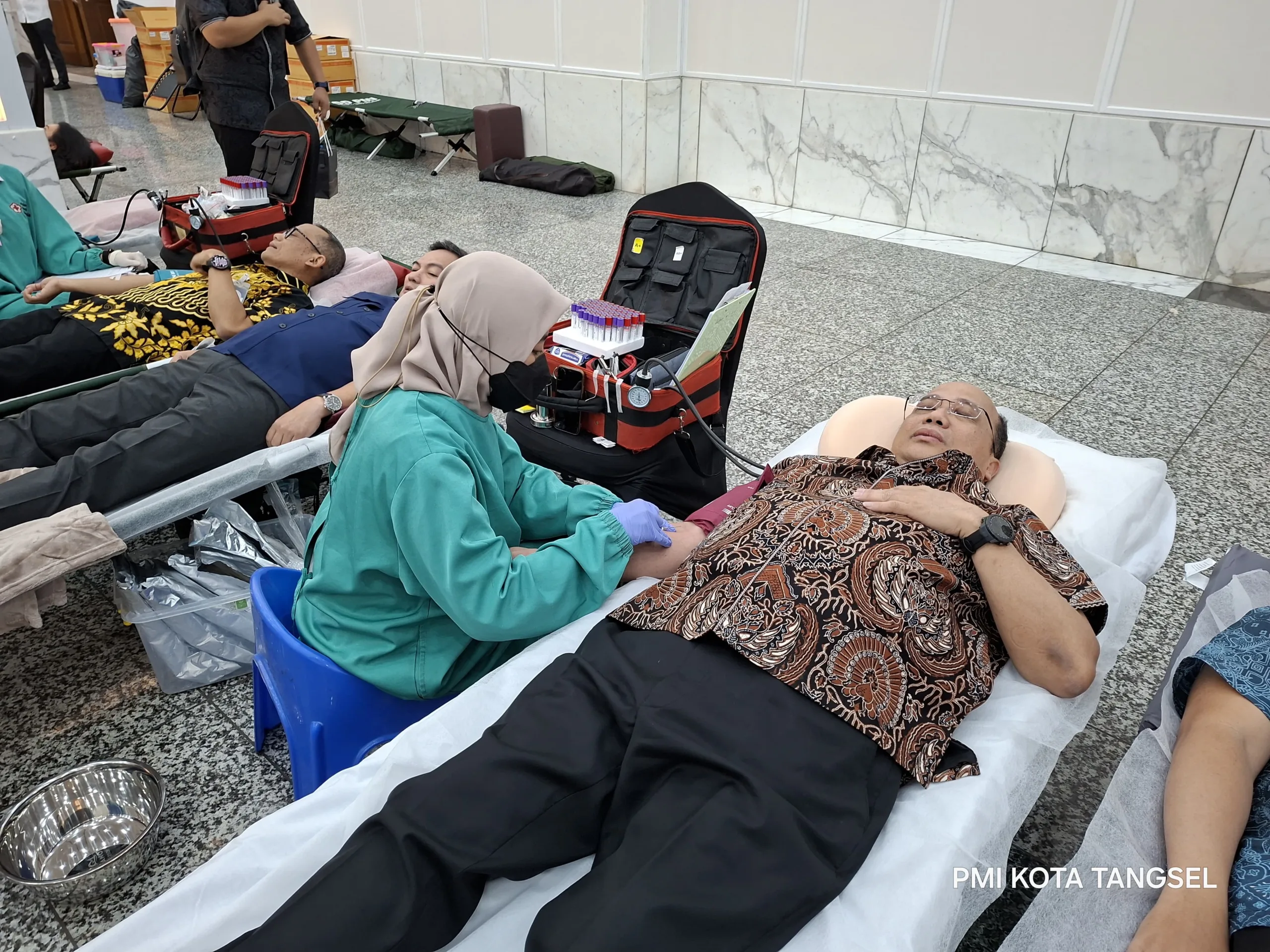 Pmi kota tangsel bank mandiri
