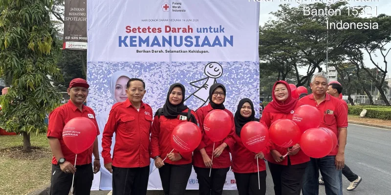 Hari Donor Darah Sedunia 2026, PMI Kota Tangsel Edukasi Langsung ke Masyarakat di CFD