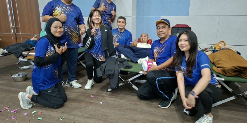 Peringati HORI ke-80, Kanwil DJP Banten Gelar Donor Darah