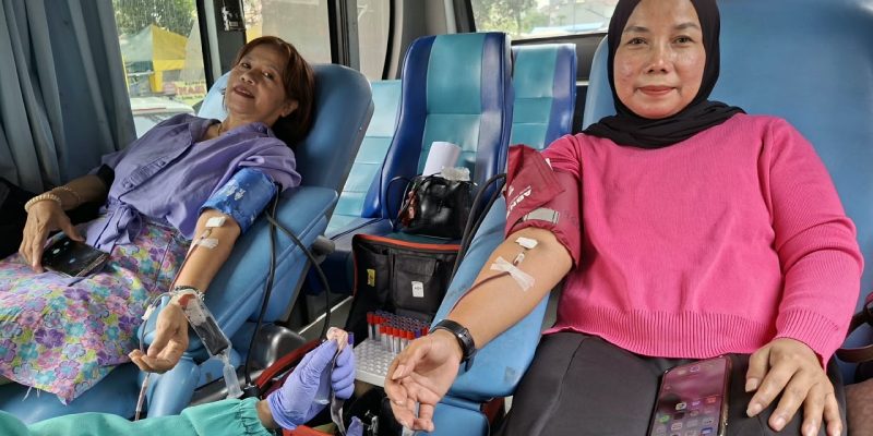 Semarak Sumpah Pemuda, Notaris Desra Natasha Gandeng PMI Kota Tangsel Gelar Donor Darah